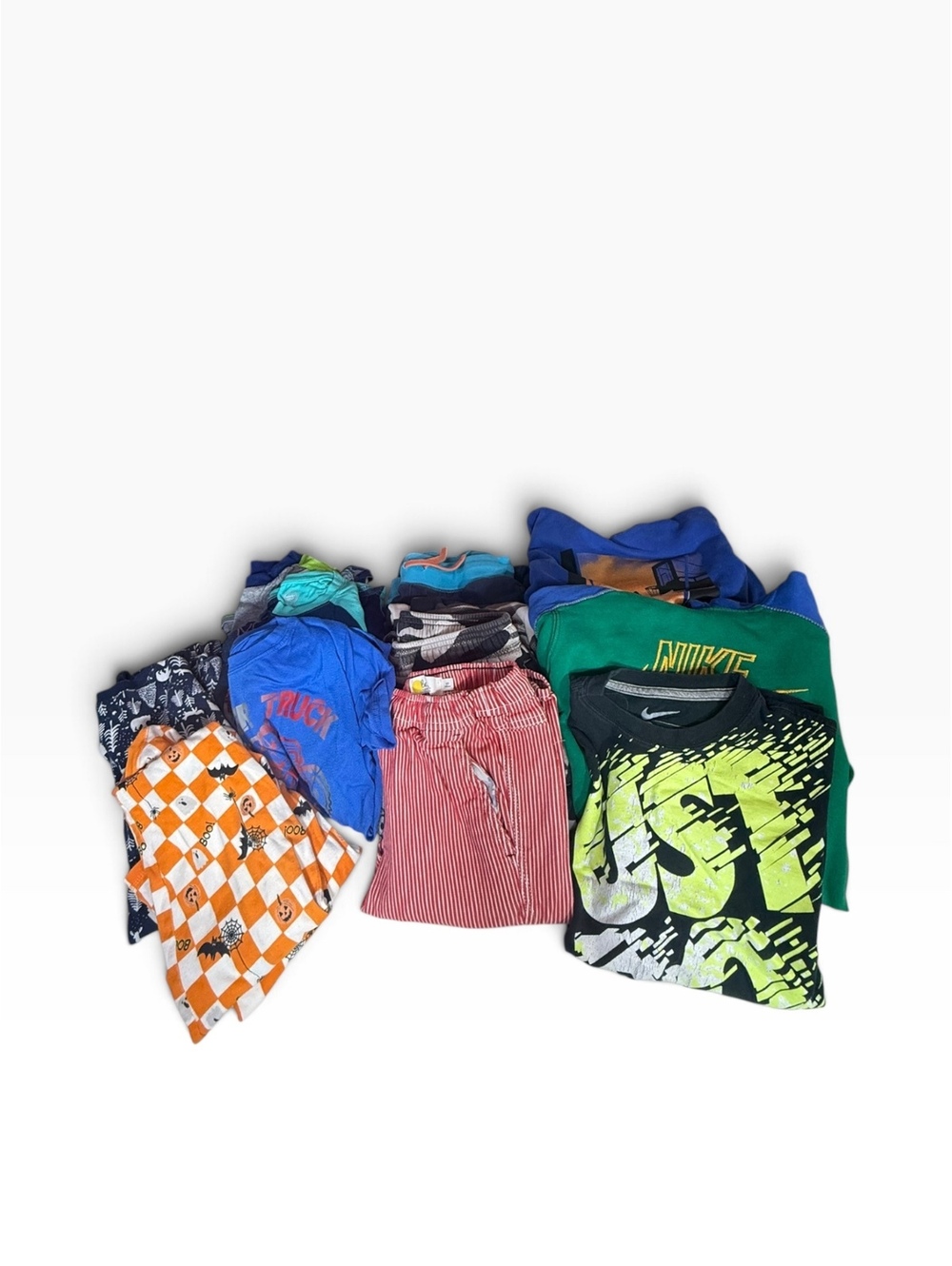 Boys clothing lot Nike graphic tees hoodie shorts and pants